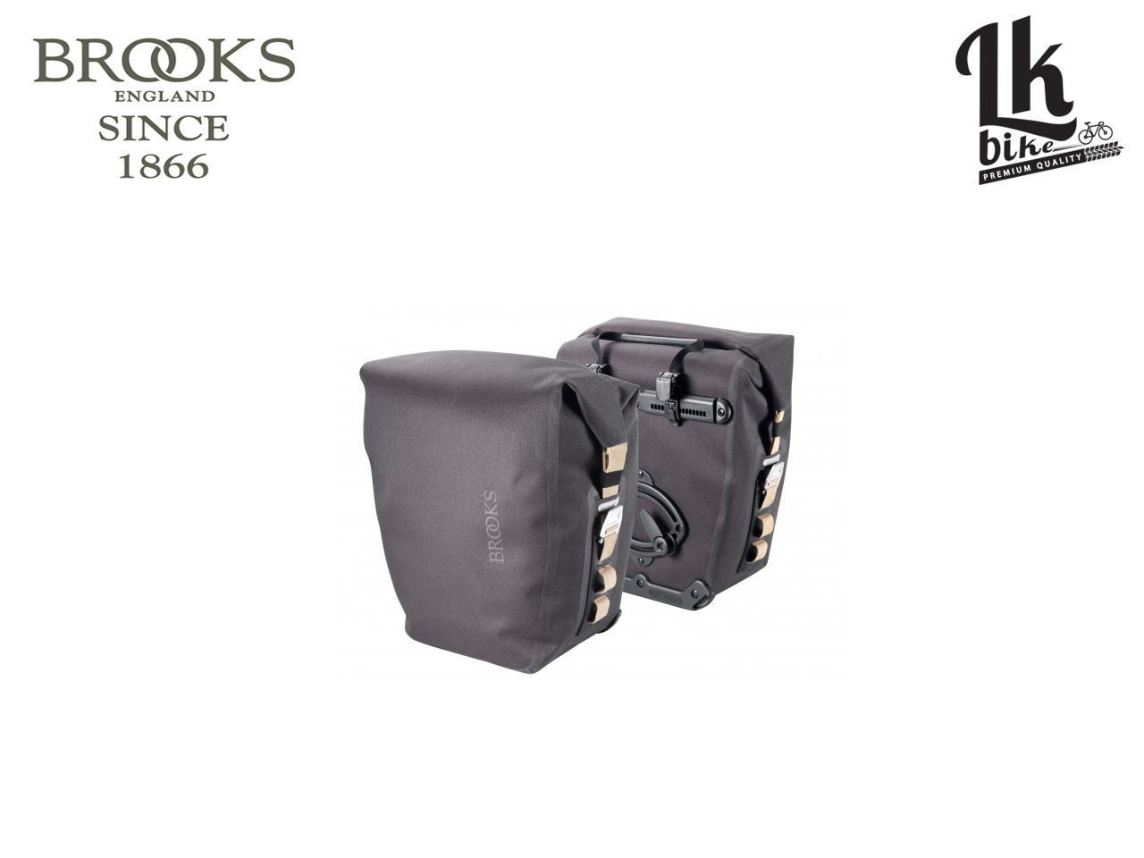 Brooks england lands store end rear pannier